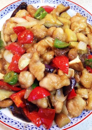 簡単!鶏肉と季節野菜の甘酢あんかけ-レシピのメイン写真