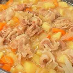 給食の美味しい肉じゃが　-レシピのメイン写真