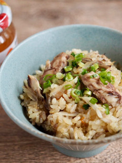 さば缶とごぼうの炊き込みご飯-レシピのメイン写真