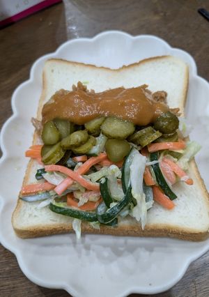 ホットクックでプルドポークサンド-レシピのメイン写真
