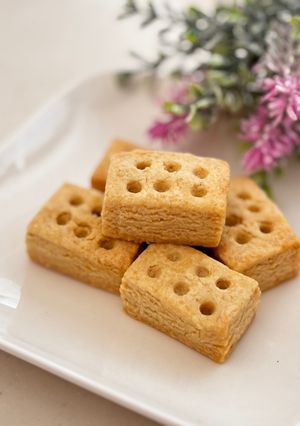卵バターなし簡単ショートブレッド-レシピのメイン写真
