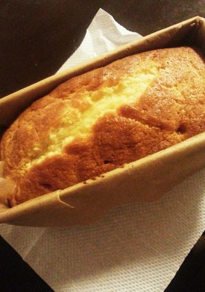 簡単プリンのパウンドケーキ-レシピのメイン写真