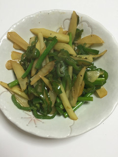 緑野菜とジャガイモの炒め物-レシピのメイン写真