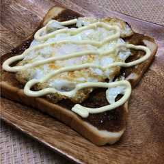 A picture of たまごトースト、略してたまスト.