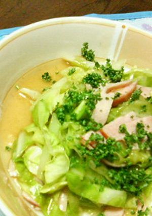 キャベツとハムの☆簡単中華あん♪♪-レシピのメイン写真