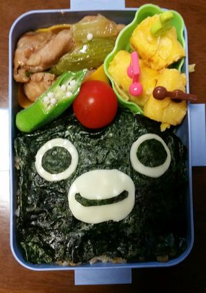 キャラ弁♪簡単♪スイカのペンギンさん♡-レシピのメイン写真