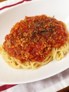 懐かしい喫茶店風ミートソース-レシピのメイン写真