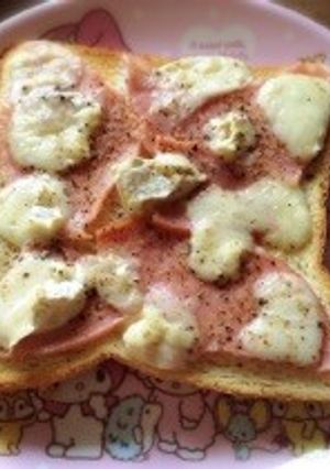 朝食に♡カマンベールハムトースト-レシピのメイン写真