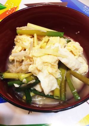 えのきと豆腐の卵とじ-レシピのメイン写真