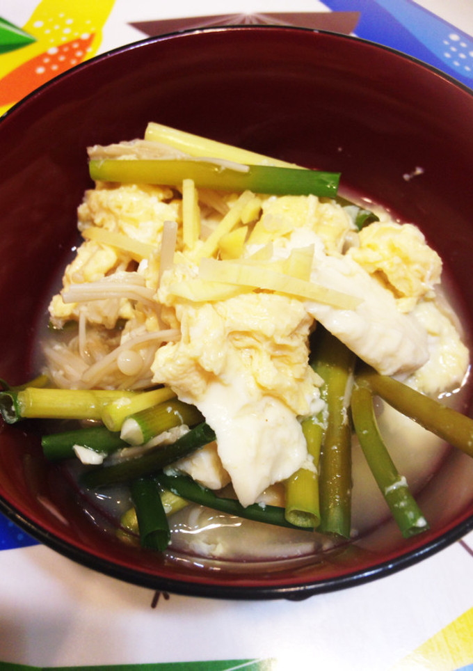 えのきと豆腐の卵とじ-レシピのメイン写真