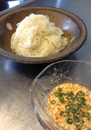担々麺風☆素麺つゆ‼-レシピのメイン写真