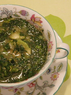 ほうれんそうのロー・スープ-レシピのメイン写真