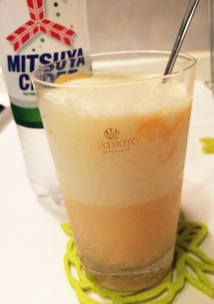 メロンを切ったら♪メロンソーダ作ろ☆-レシピのメイン写真