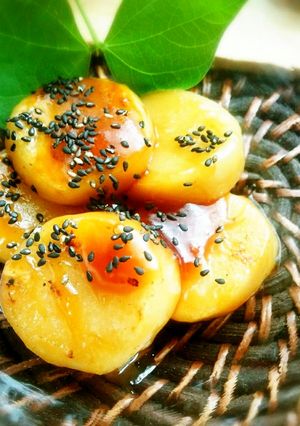お豆腐餅のみたらし風-レシピのメイン写真