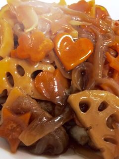 唐揚げリメイク!甘酢あんかけ♡-レシピのメイン写真