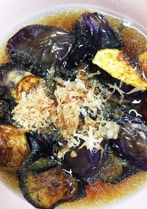 揚げない！煮ない！麺つゆでなすの煮浸し-レシピのメイン写真