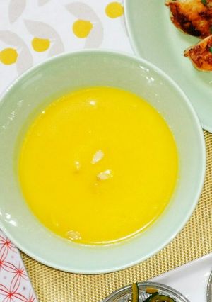 少し中華風　南瓜のスープ-レシピのメイン写真