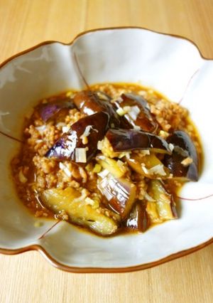 ピリ辛にんにく味噌の麻婆茄子-レシピのメイン写真