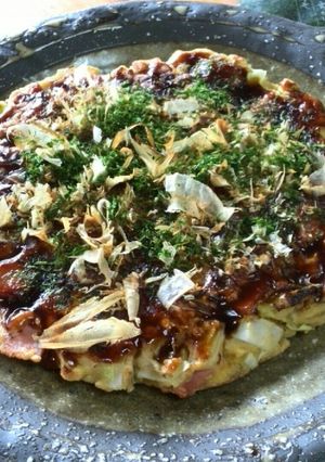 粉なし♪ オートミールお好み焼き☺-レシピのメイン写真