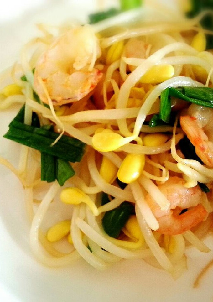 小エビと豆もやしの中華炒め-レシピのメイン写真