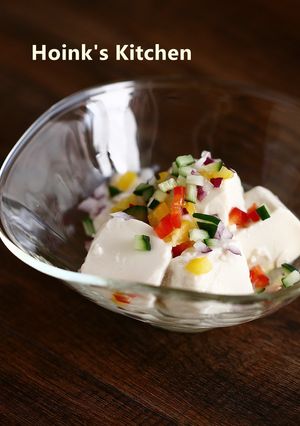 絹ごし豆腐のサラダ仕立て-レシピのメイン写真