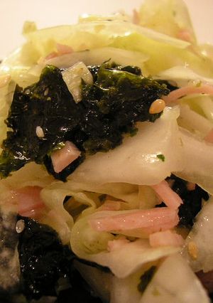 昆布茶と韓国のりで浅漬け-レシピのメイン写真