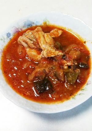 ラタトゥイユ風チキン煮込み♪-レシピのメイン写真