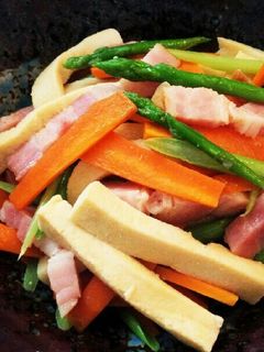 お弁当にも☆高野豆腐の塩炒め-レシピのメイン写真