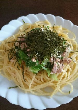 ツナとキャベツのパスタ-レシピのメイン写真