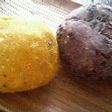紫芋と南瓜のお焼き