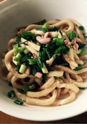 うまうま 塩辛うどん★-レシピのメイン写真