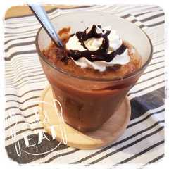 รูปของ かき氷で簡単♪チョコフラペチーノ