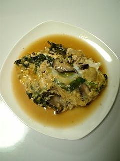ほうれん草と豆腐の卵とじ-レシピのメイン写真