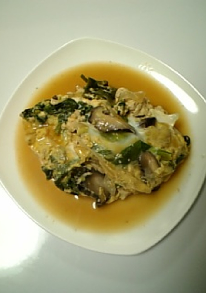 ほうれん草と豆腐の卵とじ-レシピのメイン写真