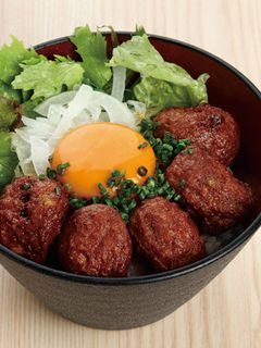 照り照りつくね月見丼-レシピのメイン写真