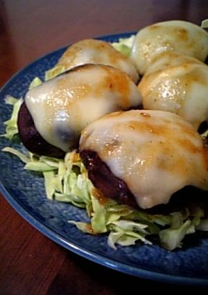✪椎茸の黄金焼き✪とろ～りチーズのせ♬♪-レシピのメイン写真