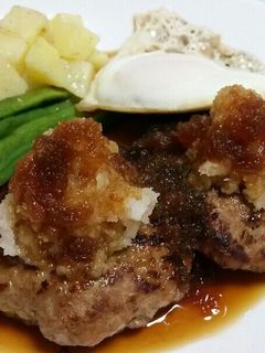 簡単♪ジューシー!!!和風ハンバーグ♡-レシピのメイン写真