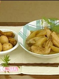 大根と手羽先の甘辛煮-レシピのメイン写真