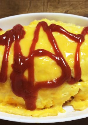 中学生でも出来るトマトオムライス-レシピのメイン写真