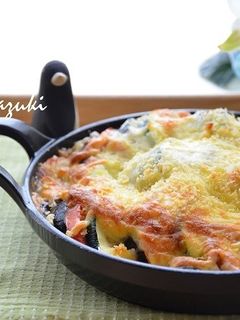 茄子、トマト、ズッキーニのチーズ焼き-レシピのメイン写真