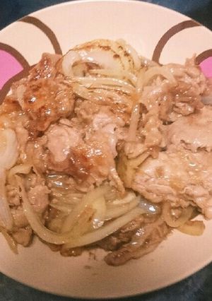 豚ももスライスの生姜焼き-レシピのメイン写真