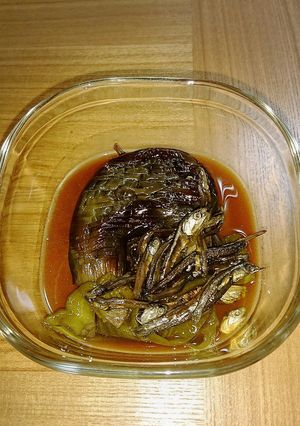 なすとピーマンの煮干し煮-レシピのメイン写真