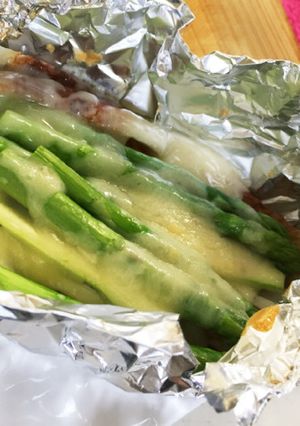 アスパラオーブン焼き-レシピのメイン写真