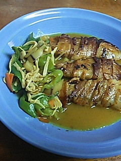豚なすテーキ カレーソースがけ-レシピのメイン写真
