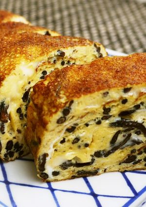 １０分で簡単♪ひじき入り玉子焼き-レシピのメイン写真