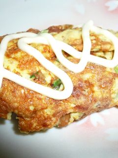 ふわふわ♪納豆オムレツ-レシピのメイン写真