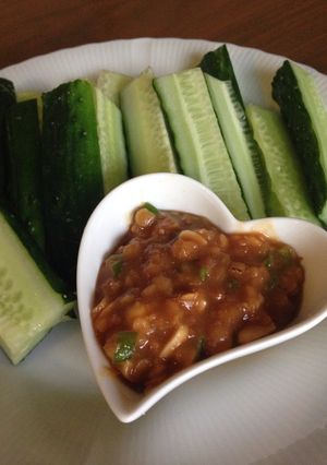 レンズ豆とししとうの食べる味噌-レシピのメイン写真