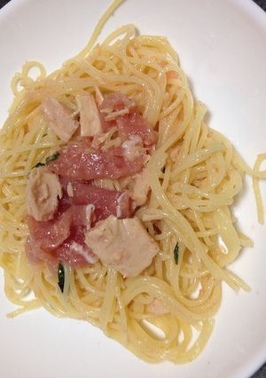 生ハムの冷製パスタ-レシピのメイン写真