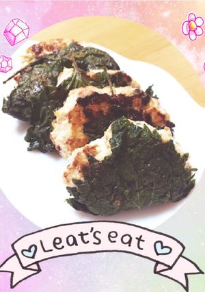大葉のヘルシーハンバーグ-レシピのメイン写真