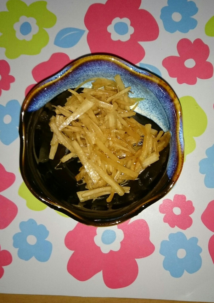 簡単 お弁当おつまみ大根の皮のきんぴら-レシピのメイン写真
